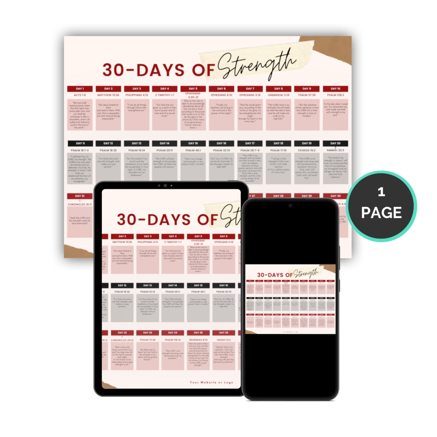 This calendar offers a unique way for clients to meditate and reflect daily.