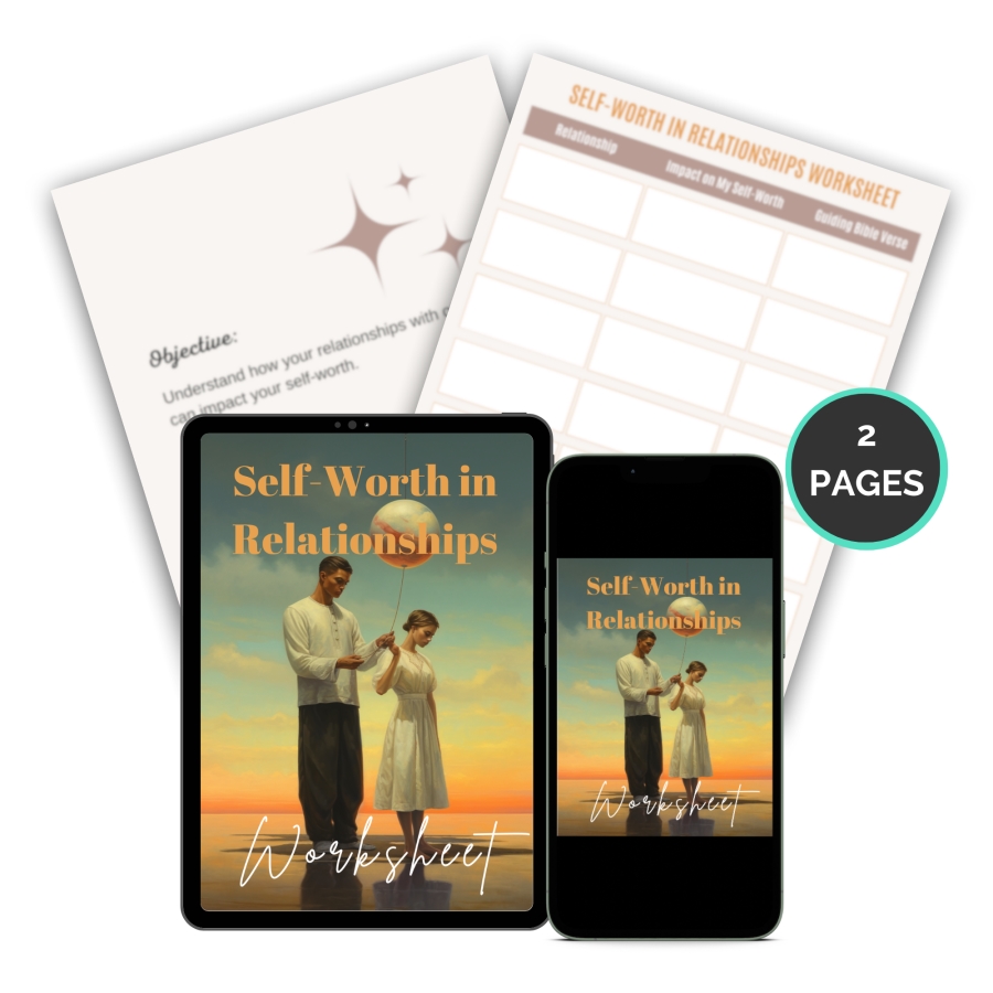 Self-Worth In Relationships Worksheet
