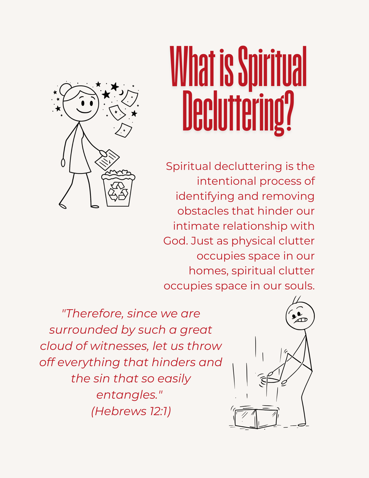Spiritual Decluttering Worksheet Spiritual Decluttering Worksheet